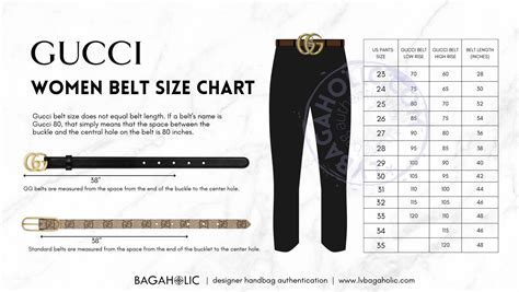 gucci belt sizing women